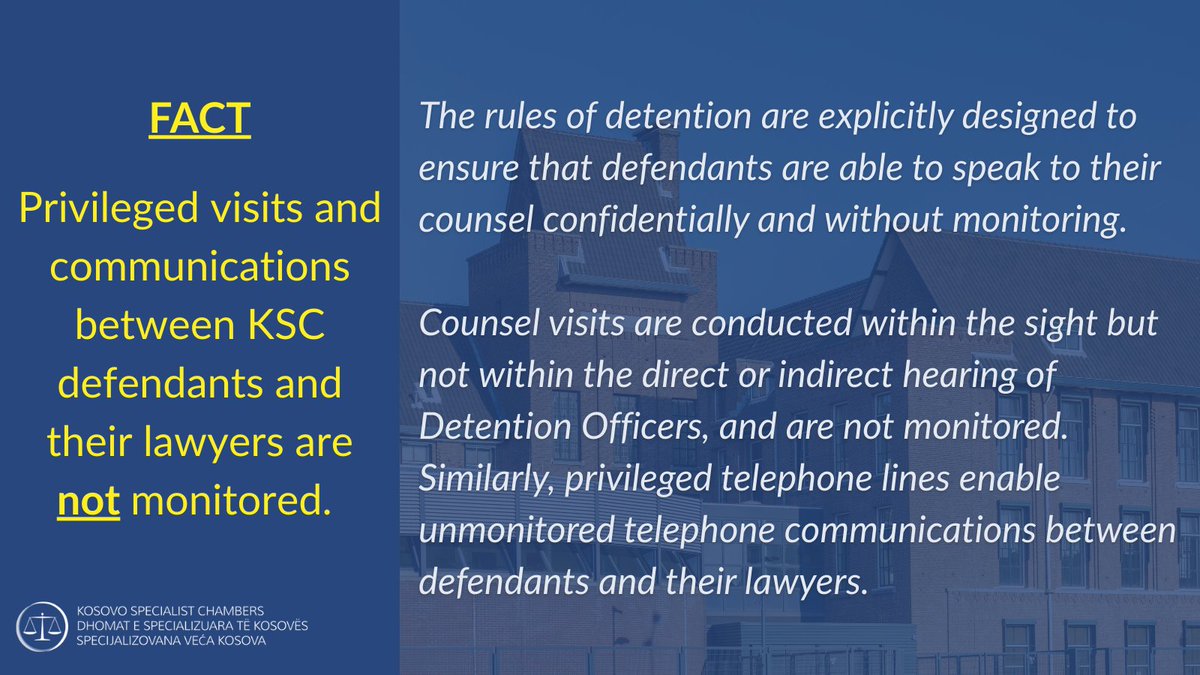 Kosovo Specialist Chambers tweet media