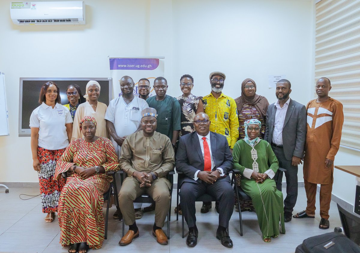 ISSERUG's tweet photo. Last Friday, ISSER concluded a 2-wk short course in Research Methods &amp;Data Analysis for staff of 🇬🇲Revenue Authority. Team lead Y. Manneh praised the training’s quality &amp; relevance. @RdoseiOsei reaffirmed ISSER’s commitment to delivering high-impact training across the region. https://t.co/ec4ORRTxWL