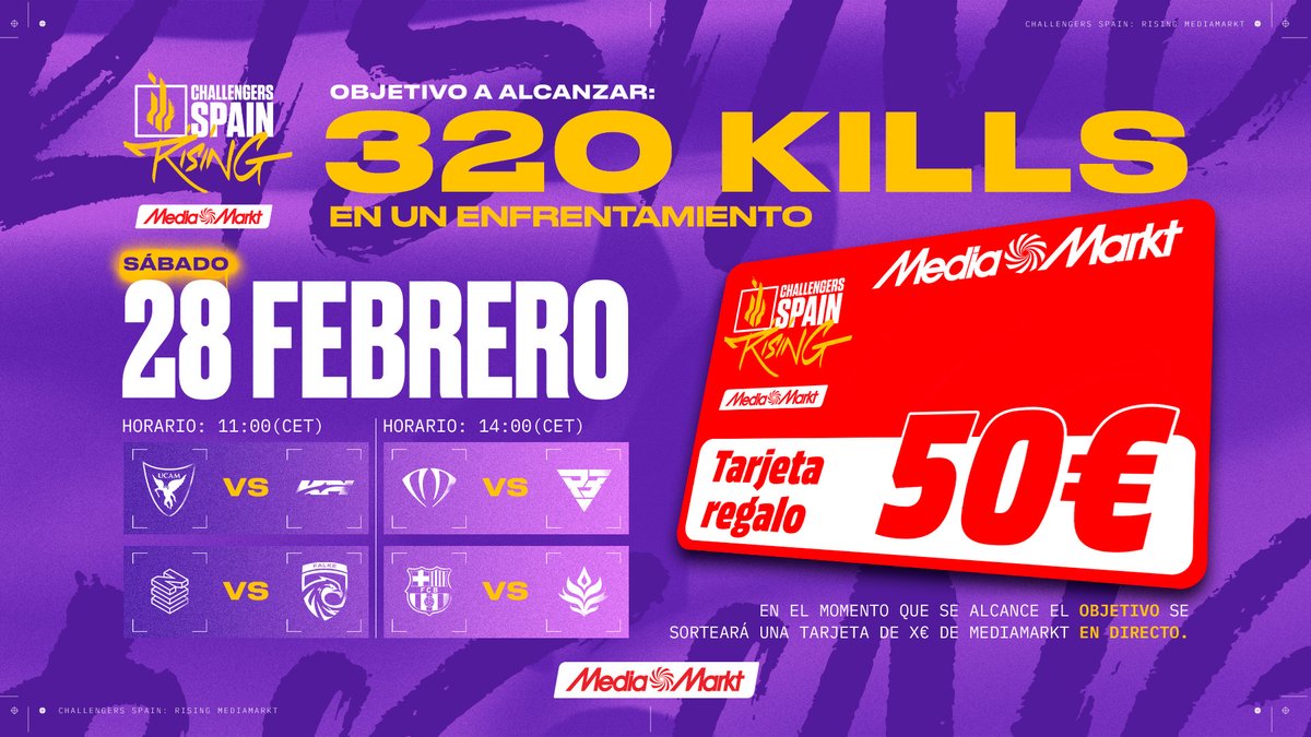 VALORANT Challengers Spain: Rising MediaMarkt tweet media