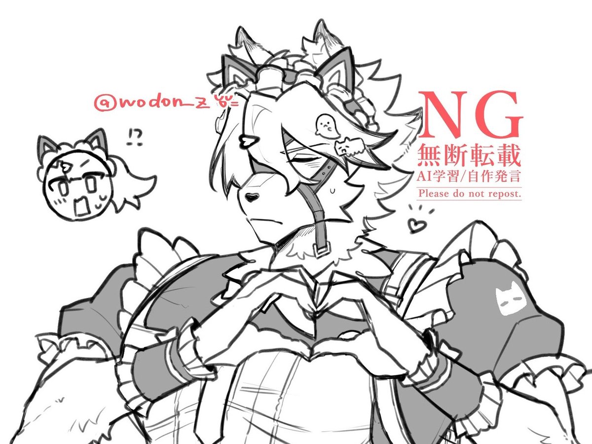 ティータイム☕️❤︎
※🐺女装
全体絵はブルスカにあります⬇
https://t.co/n6Pl5gxEvI 