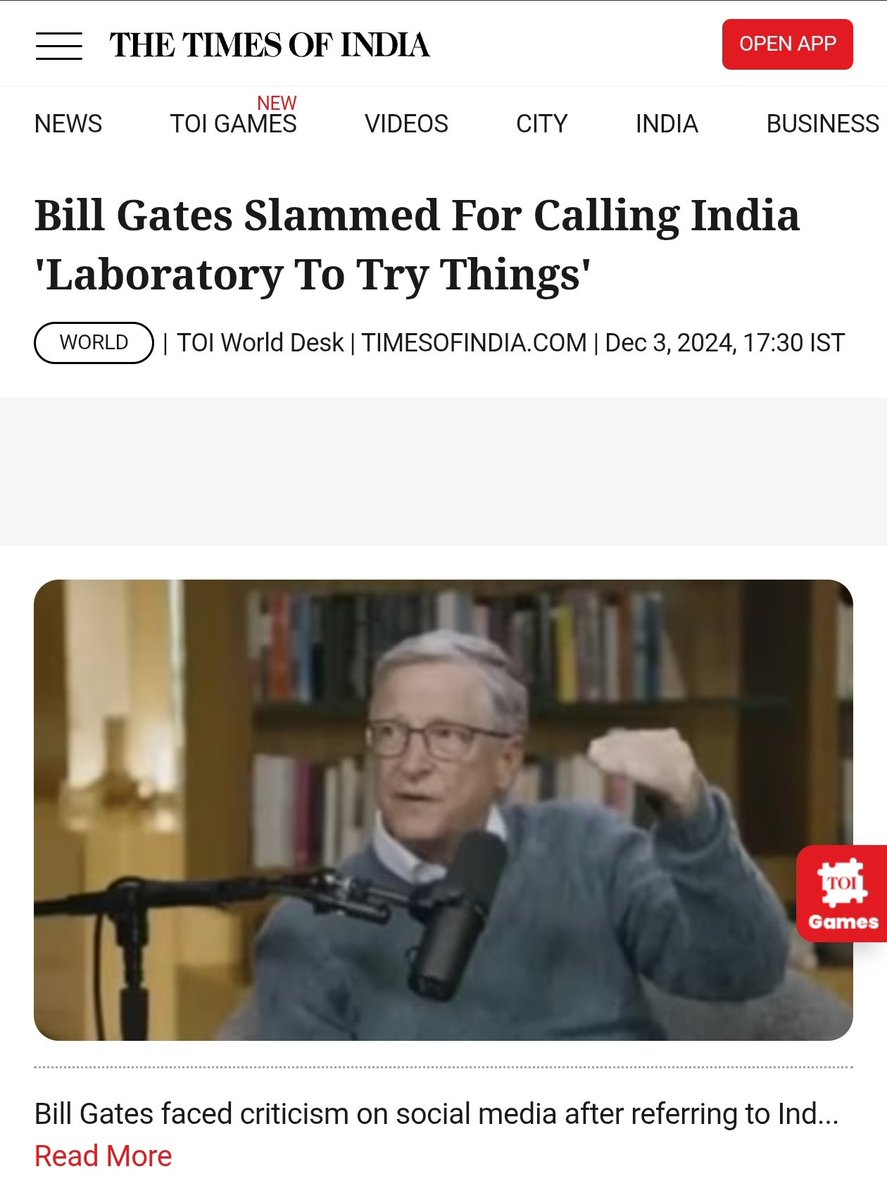 Not_ur_Aladdin's tweet photo. Please stop everyone from taking these HPV vaccines .
I warn you all.
Bill gates is a murderer .
He is just following the new world order of reducing population.
My Indian brother &amp; sister please mark yourself safe from these pedophiles https://t.co/TgrhX52rDU