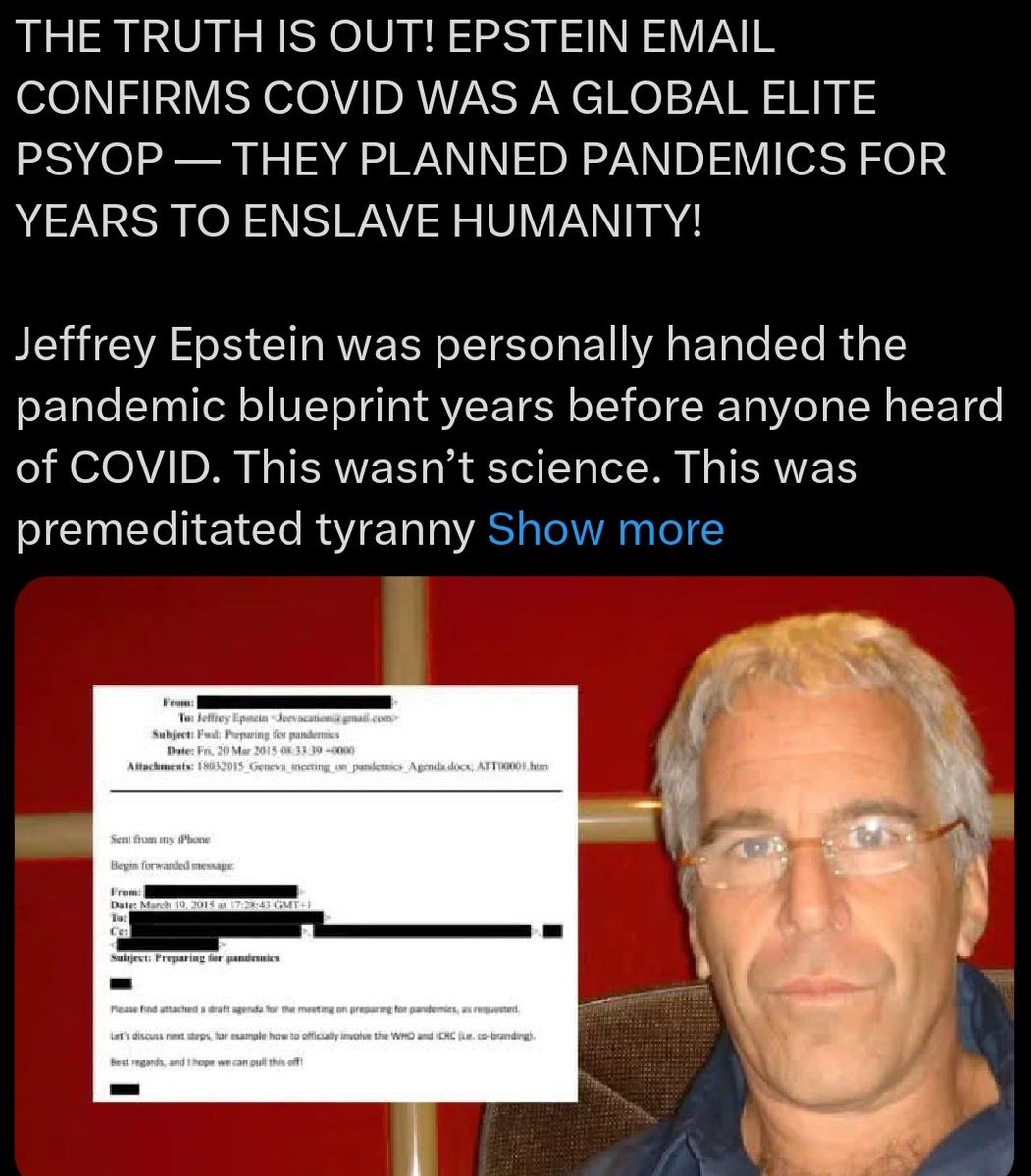 Not_ur_Aladdin's tweet photo. Please stop everyone from taking these HPV vaccines .
I warn you all.
Bill gates is a murderer .
He is just following the new world order of reducing population.
My Indian brother &amp; sister please mark yourself safe from these pedophiles https://t.co/TgrhX52rDU