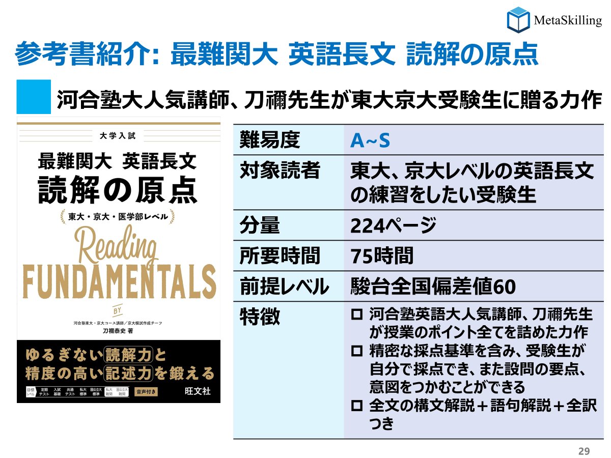 東大英語「読めてるのに点取れない」人、読解精度の問題かも。 河合塾