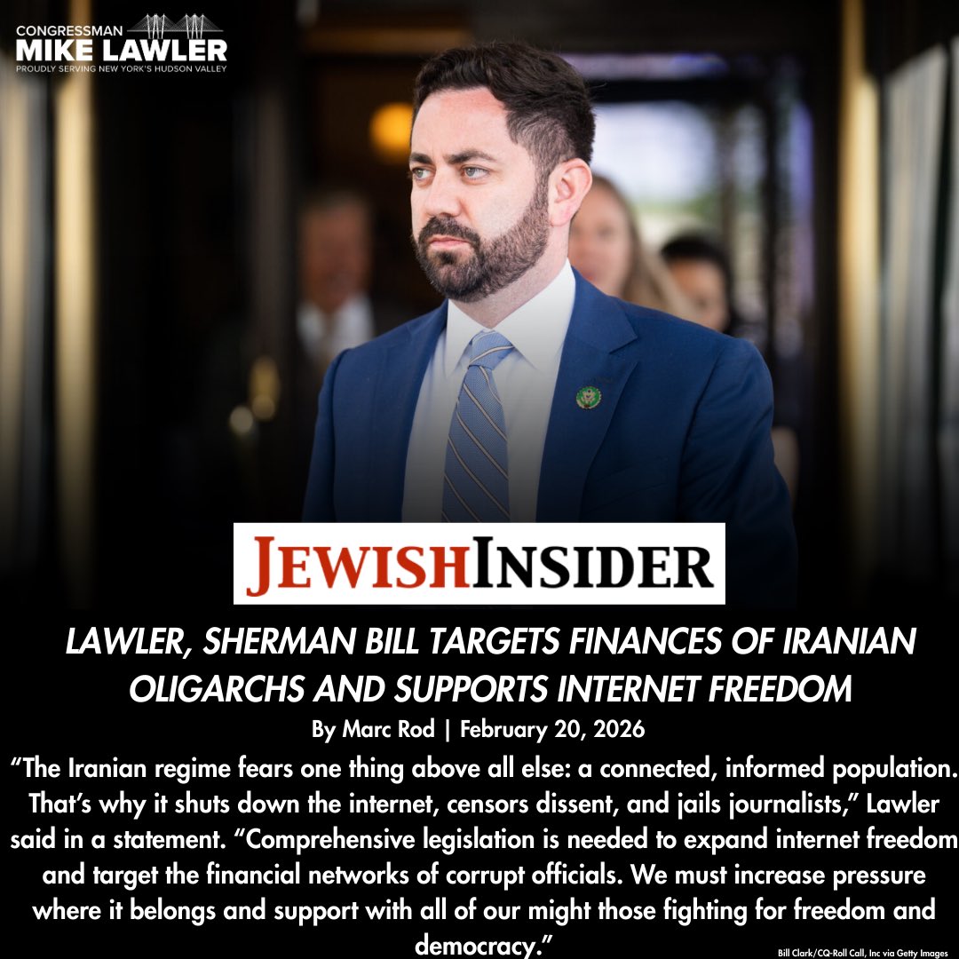 Congressman Mike Lawler tweet media