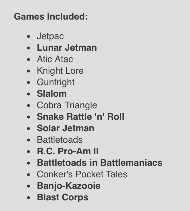 The RARE SuperPocket has been revealed featuring 14 built in games and full Evercade cartridge compatibility!