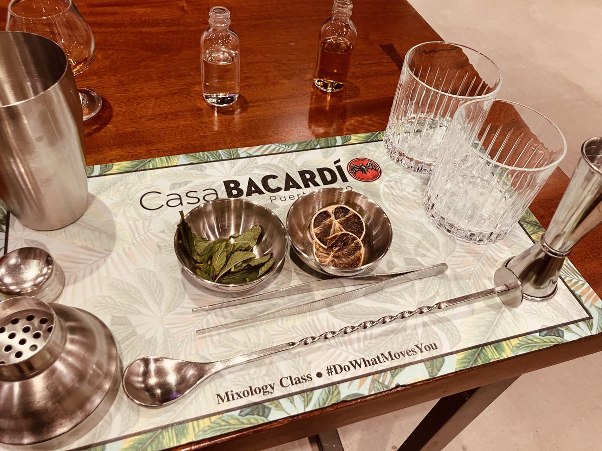 BartenderComp's tweet photo. Studying abroad at the Bacardi factory—attendance was excellent, memory is questionable

@bacardi @bacardipr https://t.co/pVBBbGf7sk