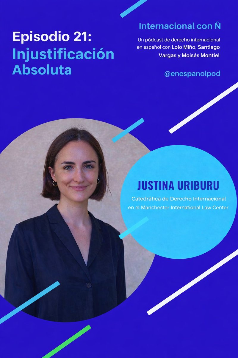 Nueva etapa. Nueva intensidad.

🎙️ Episodio 21 ya disponible.

Una operación que movió el tablero.
Una narrativa que pide a gritos escrutinio.

Con <a href="/justinauriburu/">Justina Uriburu</a> analizamos la más reciente “muerte” del DIP.

Escúchalo 👇
open.spotify.com/episode/3JRgRL…
