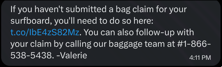 niteria's tweet photo. DM just to receive can a copy-pasted message. This is @JetBlue. I don't know what I expected. https://t.co/cmMdoDJM3U