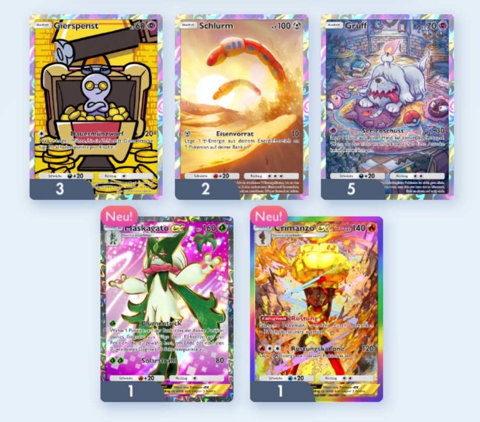 Nach 1,5 Jahren und 24.000 gesammelten Karten (ca 4500 packs) das erste Godpack und dann so ein Arschpack