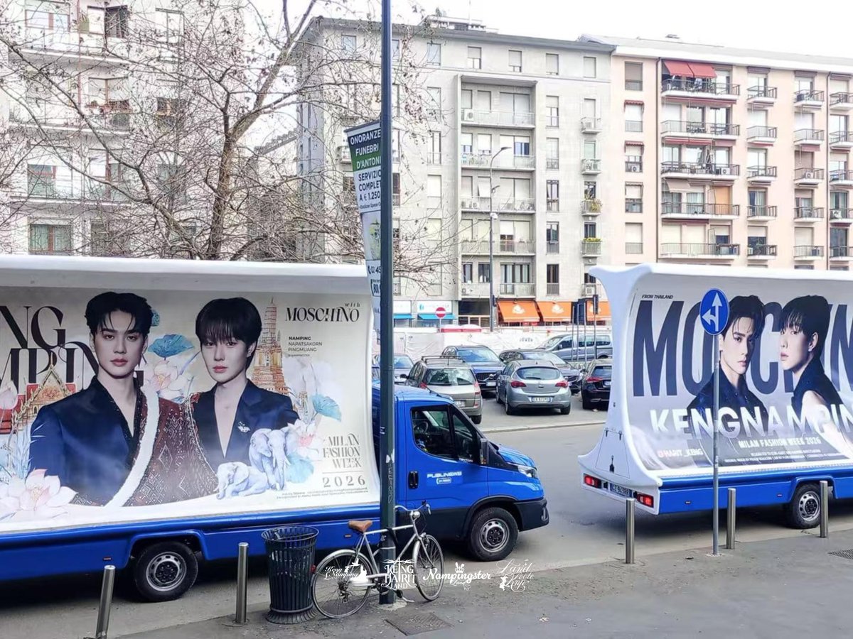 ความรักของพี่โอ๋ ๆ ขับขี่ปลอดภัยไปถึงเจ่งปุ๋งที่มิลานแล้วนะค้าบ กรู้ว 🏎️💨

หนายสวยม้าย พี่ ๆ สามารถพบกับโปรเจกต์รถทรัคเพื่อสนับสนุนพี่เก่งน้องน้ำปิงได้ตลอดทั้งงานวันนี้เลยนะคับ ใครเจอฝากแชะ ๆ มาอวดพวกเราชาวแลนด์ได้น้า ❤️‍🔥😎

Our love has safely driven all the way to Milan and