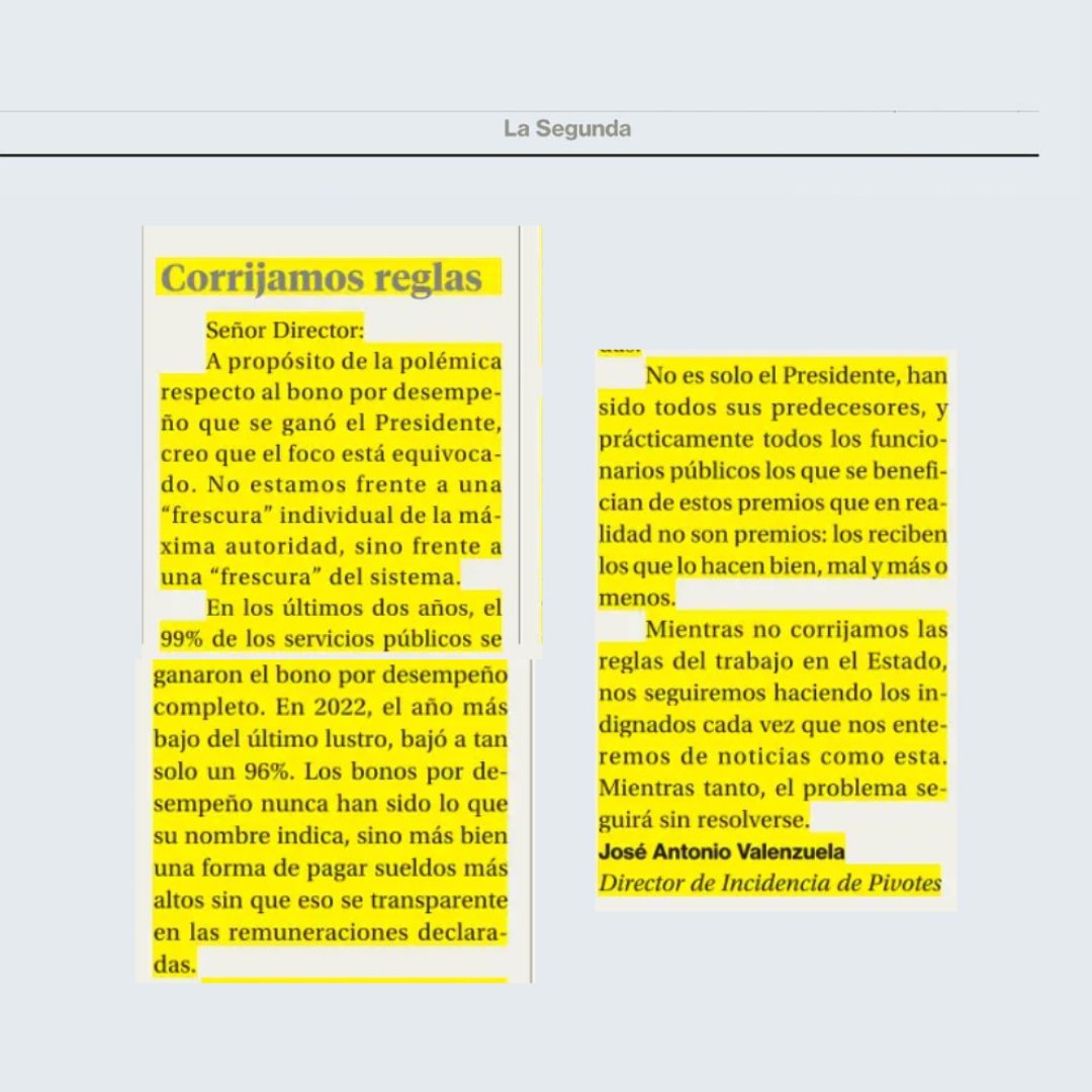 Pivotes - Centro de Incidencia Pública tweet media