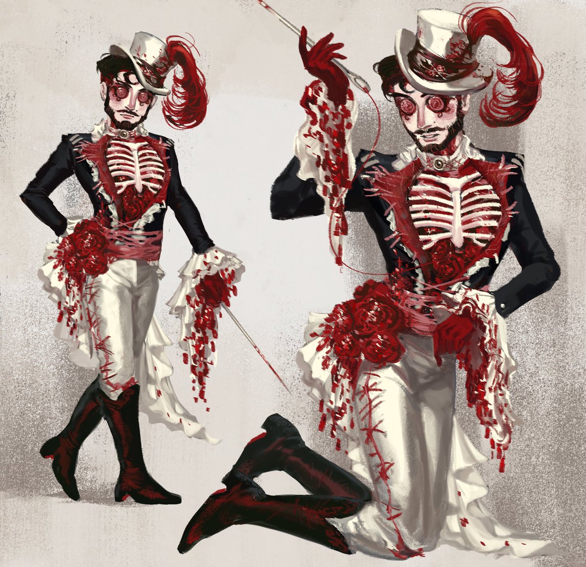 FishVietnamese's tweet photo. Another goonslop skin design ????
#IdentityV #servaisleroy https://t.co/SMx79jcui4