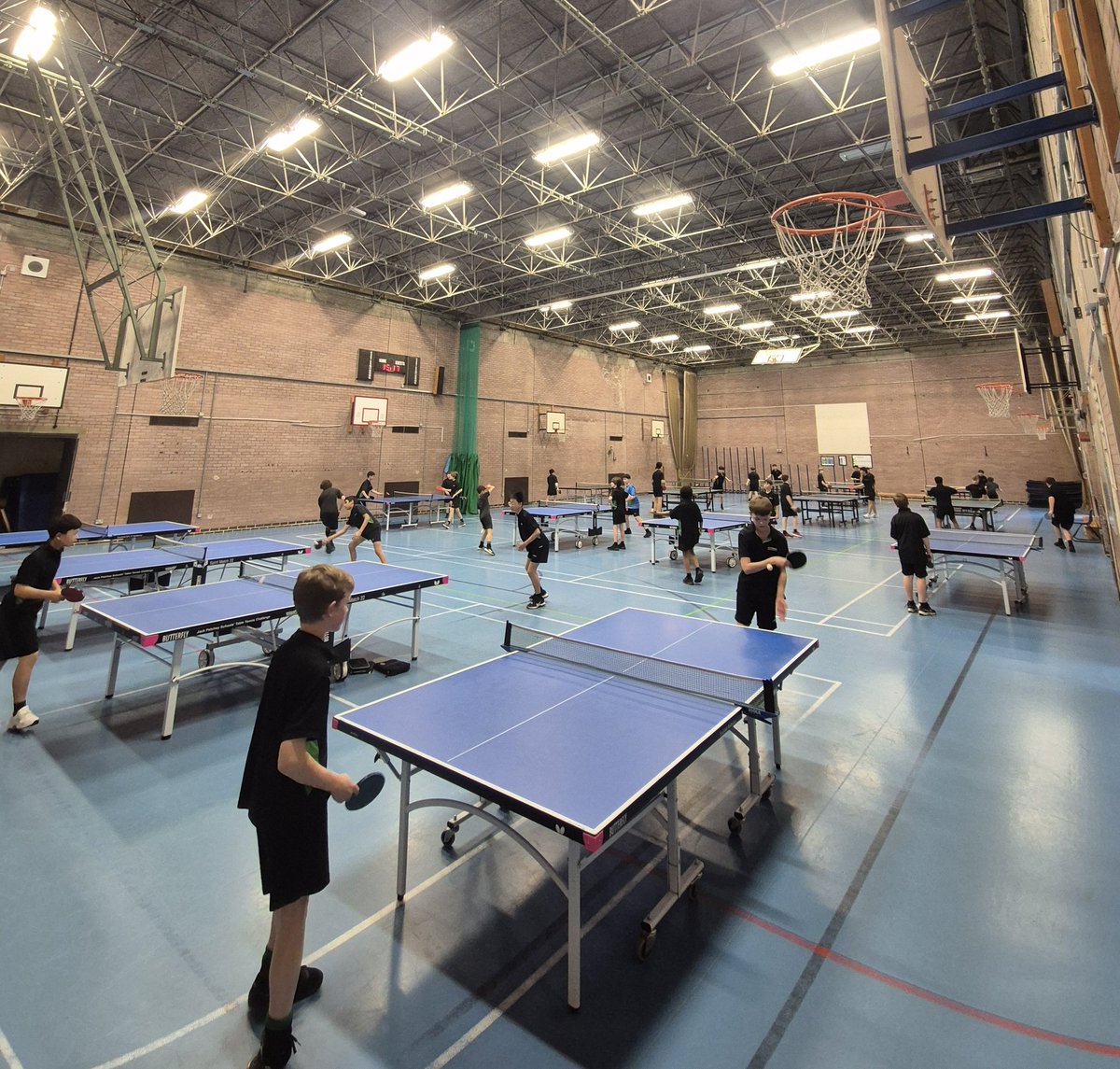 🏓 Friday table tennis club busy as always 🏓 #TableTennis #CoombeboysPE #CBSPE