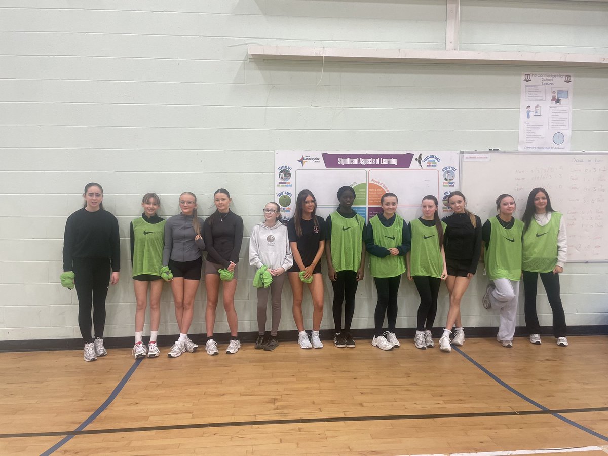 CoatbridgePE's tweet photo. Our S1-S3 Girls Finalists! https://t.co/Og187HYfYb