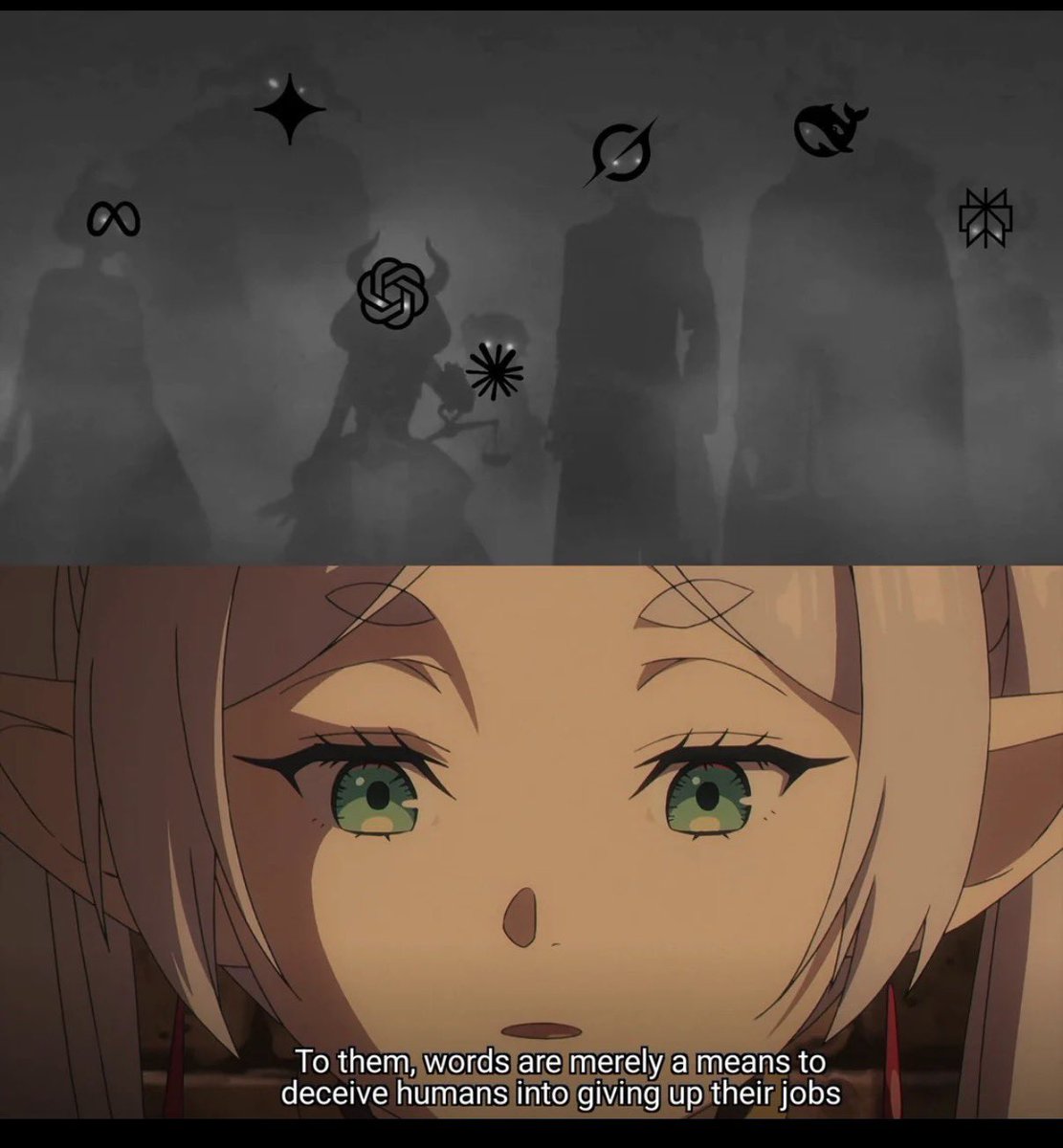 you are being deceived; they are not human… they merely act that way