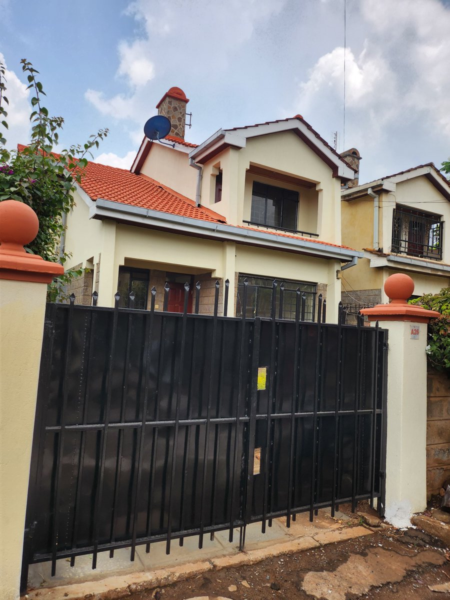 edlon_group's tweet photo. For sale:
 A spacious 4BR with a Dsq for sale off Mirema road, and near safari park hotel,located in secure gated community. 
Asking price ksh. 16.8M

Call 0790 999095 https://t.co/bjXZPZb9NF
