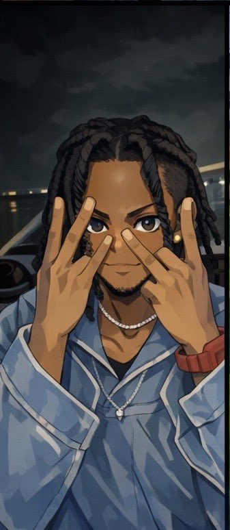 prince_rackson's tweet photo. Anime version of me, 
#anime #ai #viral https://t.co/QdKD77kLjB