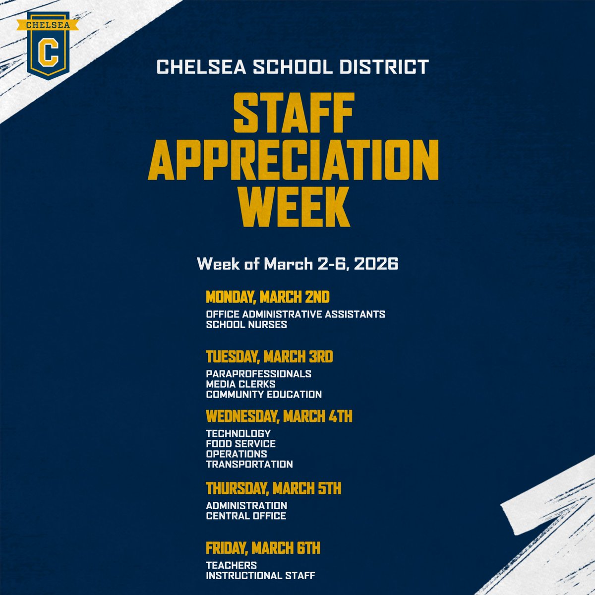 Chelsea School District tweet media