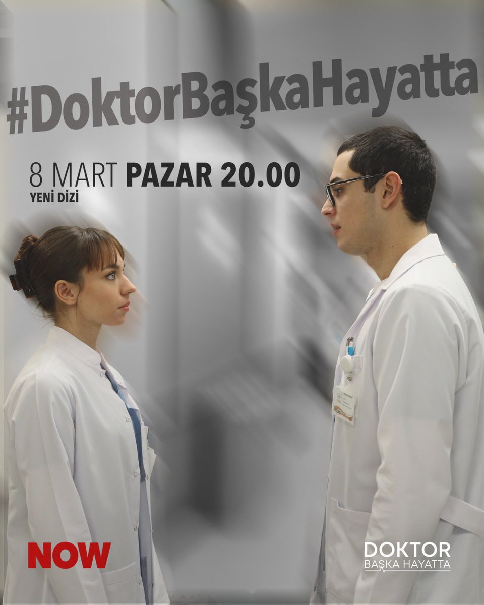 doktordizi's tweet photo. Bazen bir bakış çok şey anlatır.🩵 #DoktorBaşkaHayatta ilk bölümüyle 8 Mart Pazar 20.00’de NOW’da. @nowtvturkiye https://t.co/6jIpZz4FTH