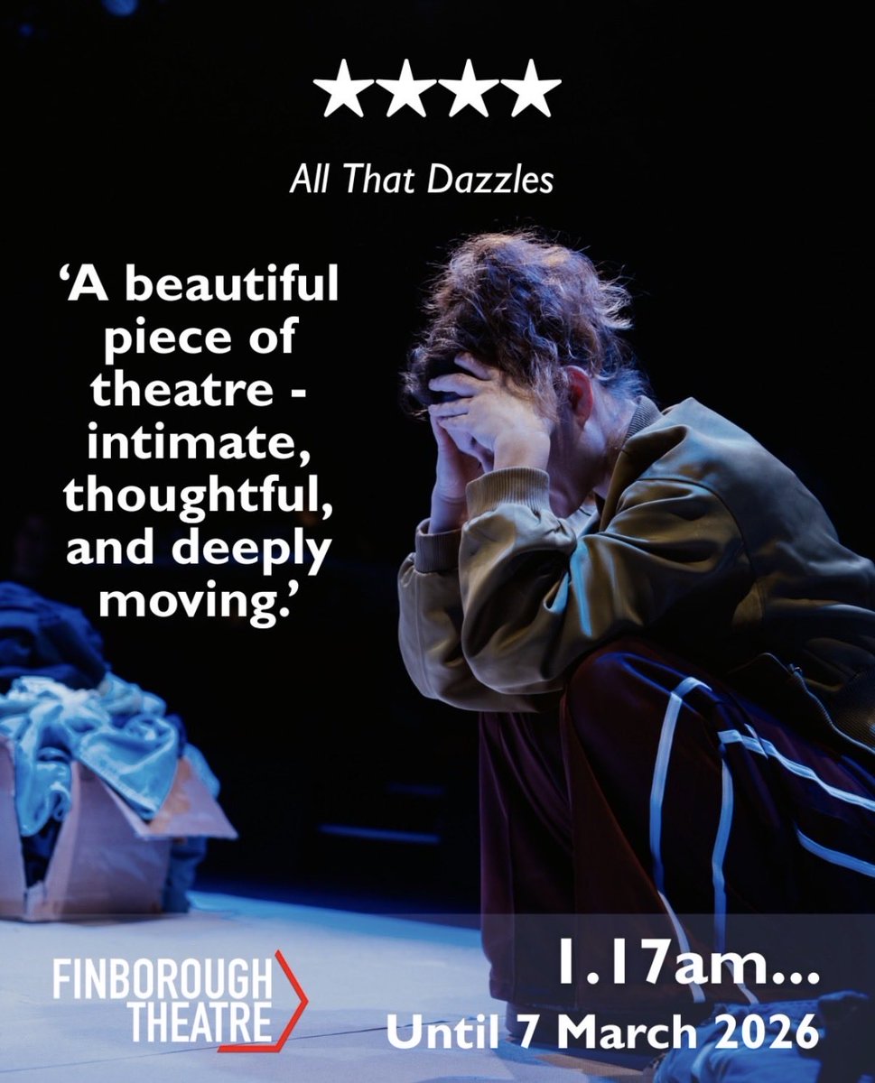 The four-times award nominated show 1.17am... (Fringe Theatre Award, Best New Play, Best Director, Best Duo Performance in a Play, Best Production) MUST END Saturday 7 March

Don't miss this 'cracking debut' (★★★★ Fringe Theatre Review)

PC: @_performingartsphotography