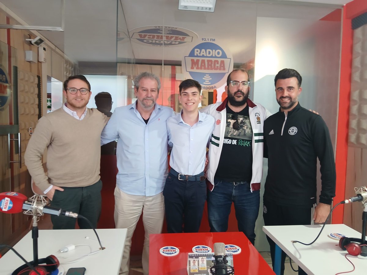 RadioMarcaCord's tweet photo. 🚨#DMCórdoba 27-F
⚽#tertuliónblanquiverde con @AthosTriste @seoane89 @alvariitooccf @juanmanevado_ @CerroMuriano
🏍️ De club a club @IMDECO_: hoy @box77racing con Andrea Sibaja, Luis Castro y Pepe Osuna 
⚽Fútbol femenino con @josema_cb
#ElDeporteEsNuestro https://t.co/RhqxofyKvK