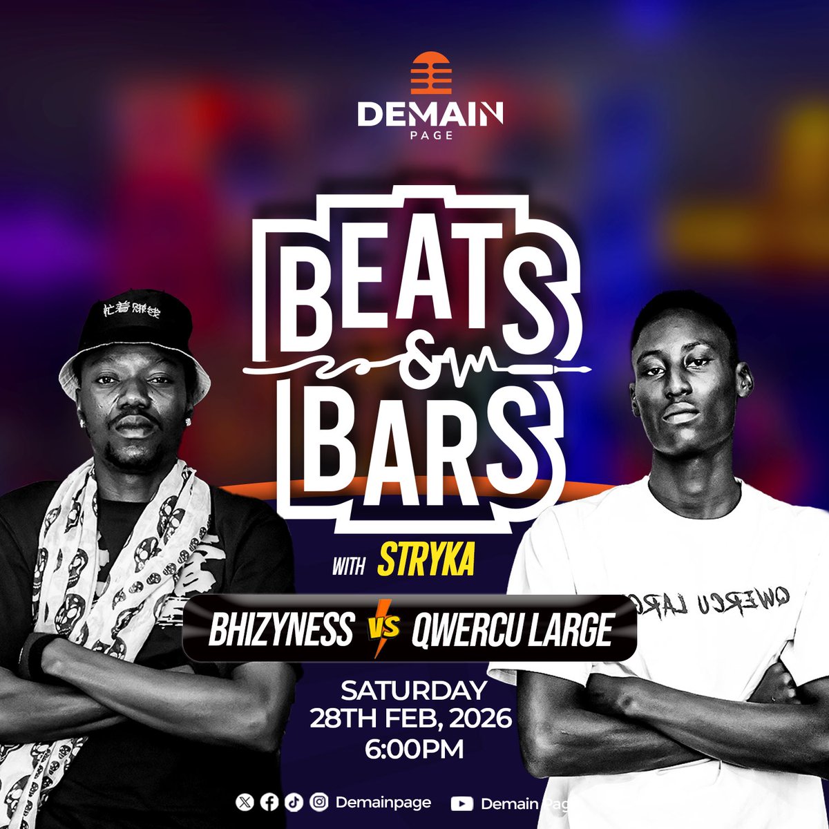 Tomorrow we drop another fire episode of Beats and Bars 🔥🎶