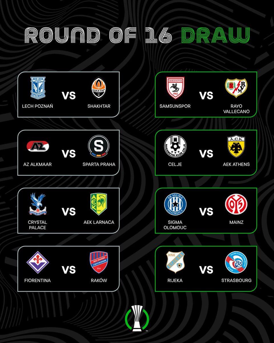 ¿UEFA Champions qué? No, no, a nosotros lo que nos interesa son los sorteos de la #UEL y de la Conference 🤩