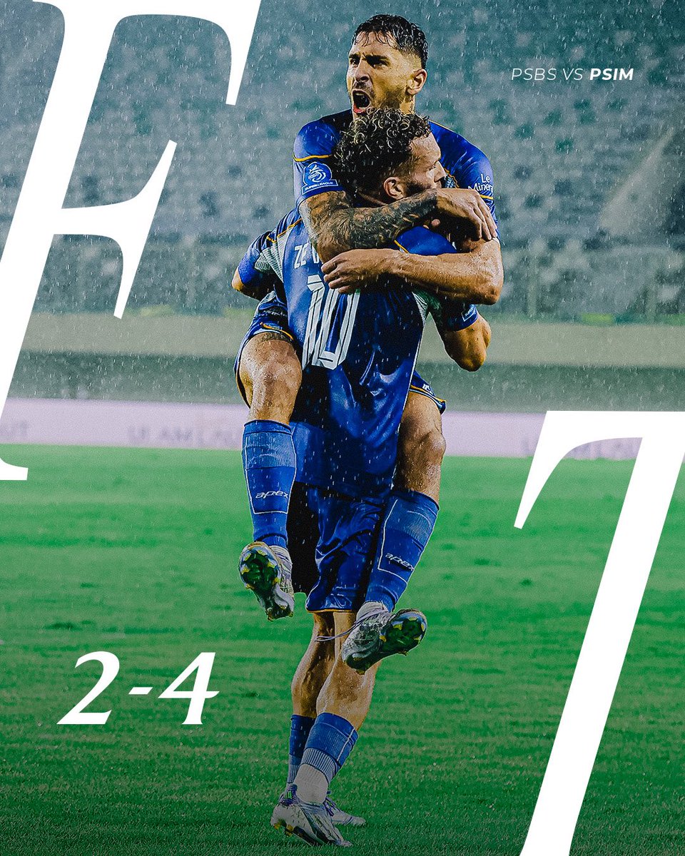 FULL TIME 2-4!

Laskar Mataram berhasil kembali ke jalur kemenangan!

#PSIMJogja
#StrongerThanEver
#MataramDay