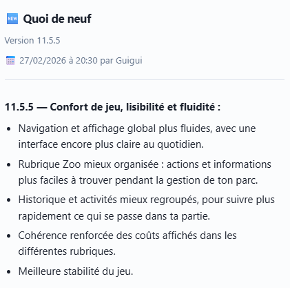 PlaneteKaria's tweet photo. Version 11.5.5 en ligne ! https://t.co/PwDEAuLhQL
