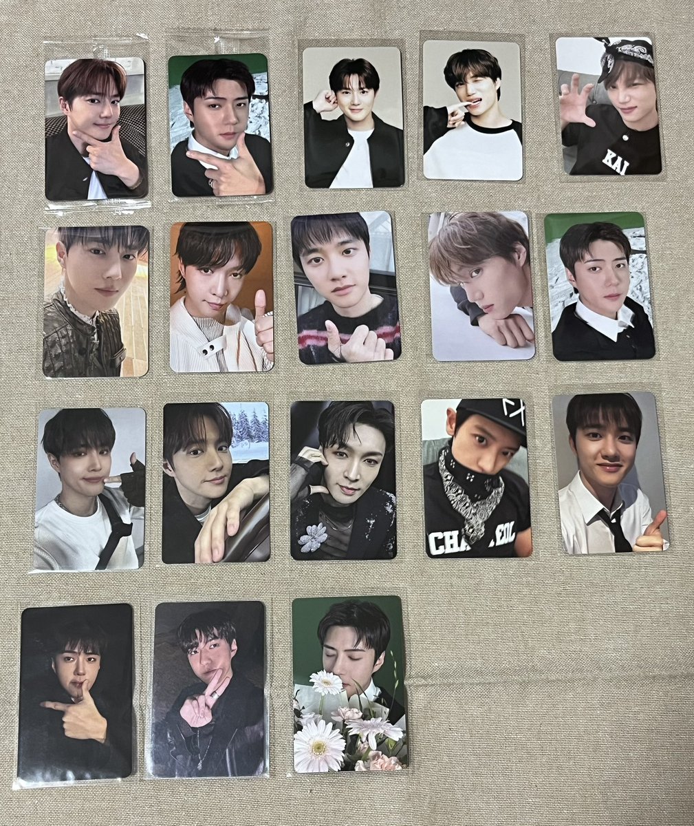 EXO REVERXE トレカ 交換 求】チャニョル、ユニット、カイ（画像1