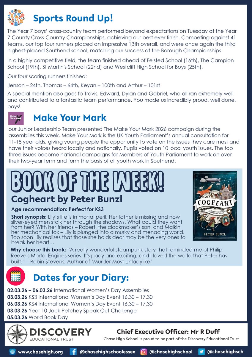 Chase High School tweet media