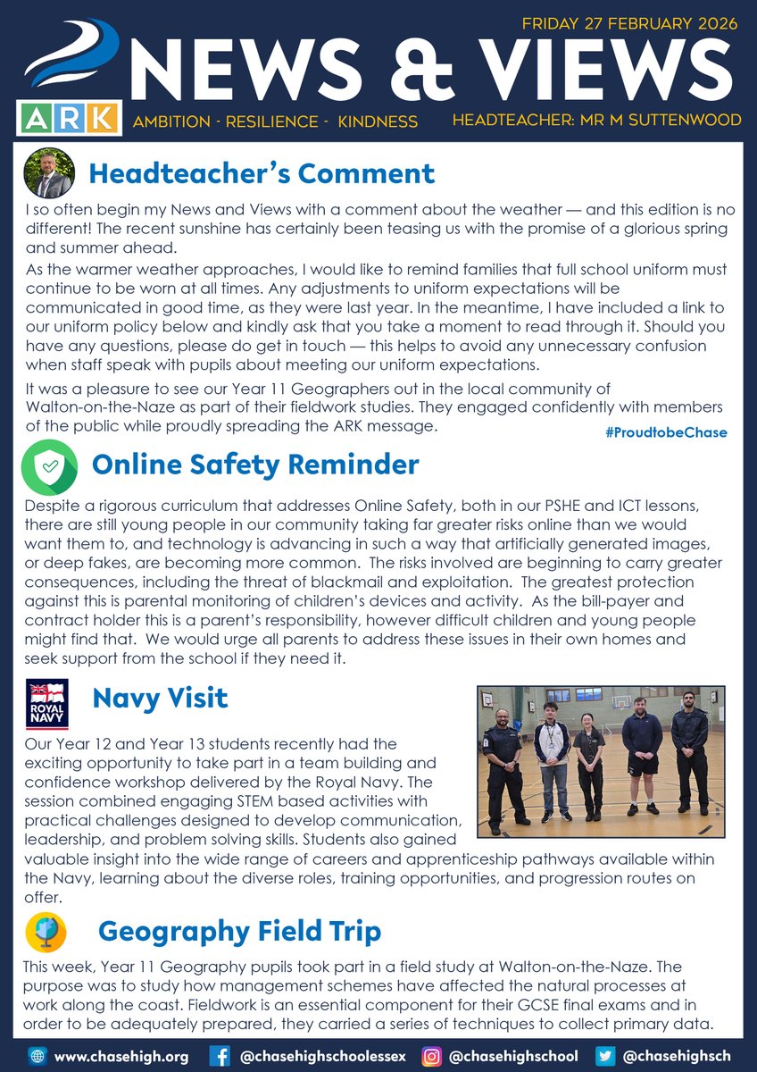 Chase High School tweet media