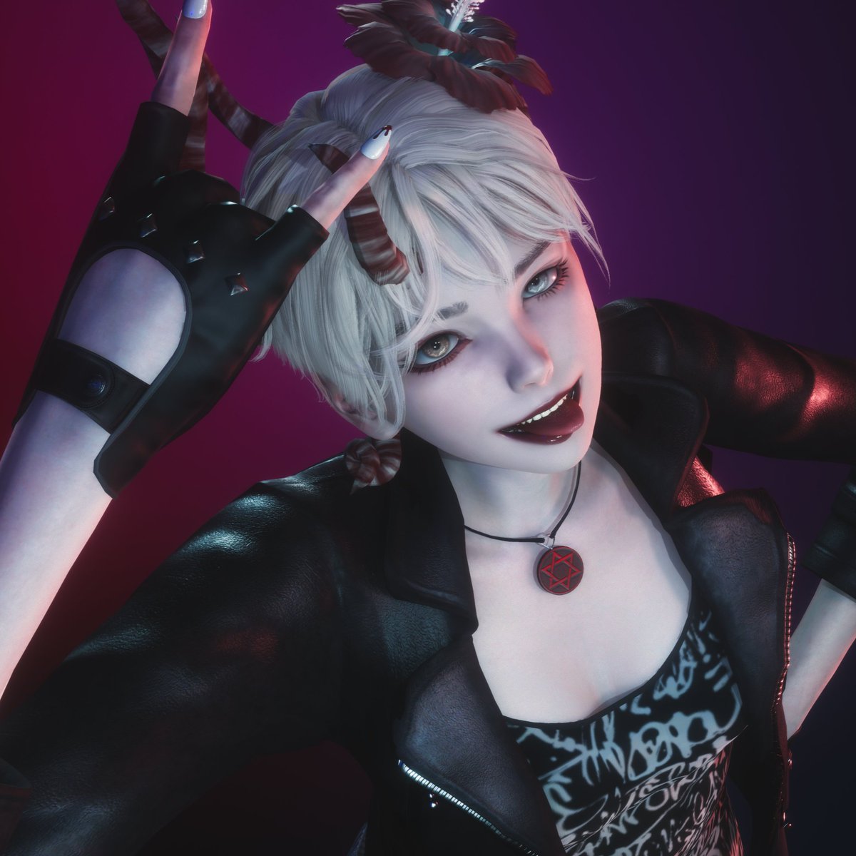 DeadChaosCat's tweet image. Luvy with new hairstyles
#HoneySelect2