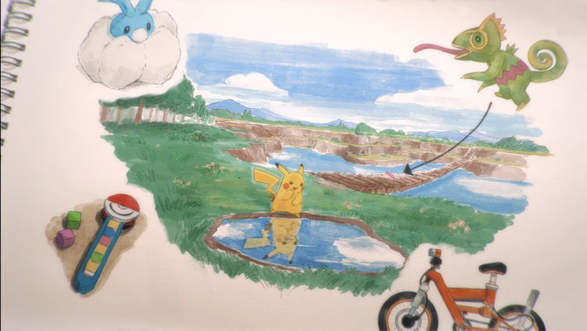 Time out! Was this a “too much water” reference in Pokémon Presents???