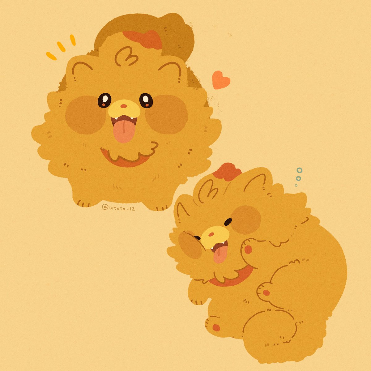 ポムケンかわいい……ぽむけん……