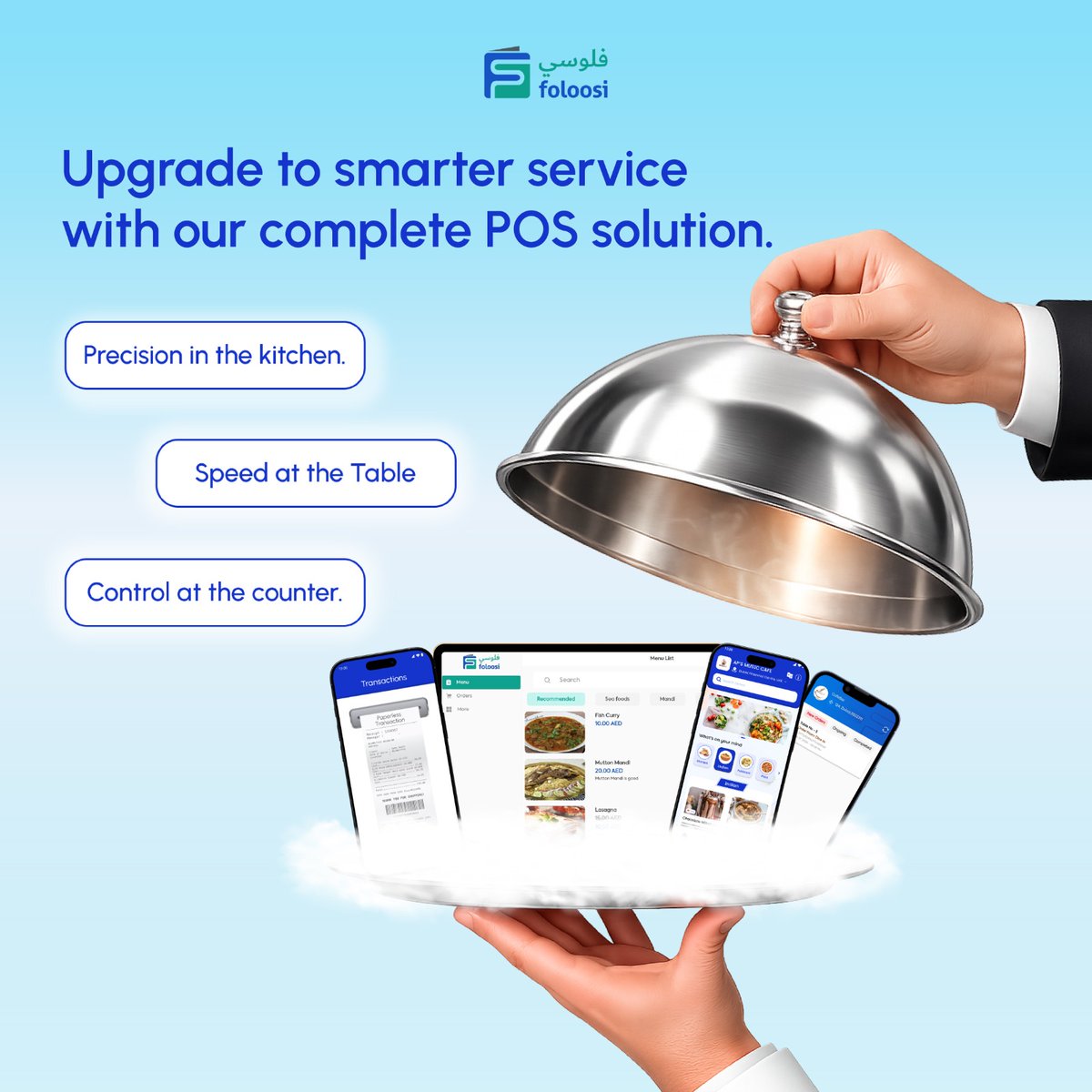foloosi's tweet photo. Unlock smarter dining. Control orders, streamline kitchens, speed up tables, and eliminate paper—all powered through connected devices built for your restaurant. 🍽️📱

Serve Smarter Today🎯

#DigitalMenu #ContactlessDining #ScanToOrder #Kitchenapp  #restaurantPOS #CafePOS https://t.co/lnRfbBWZs8