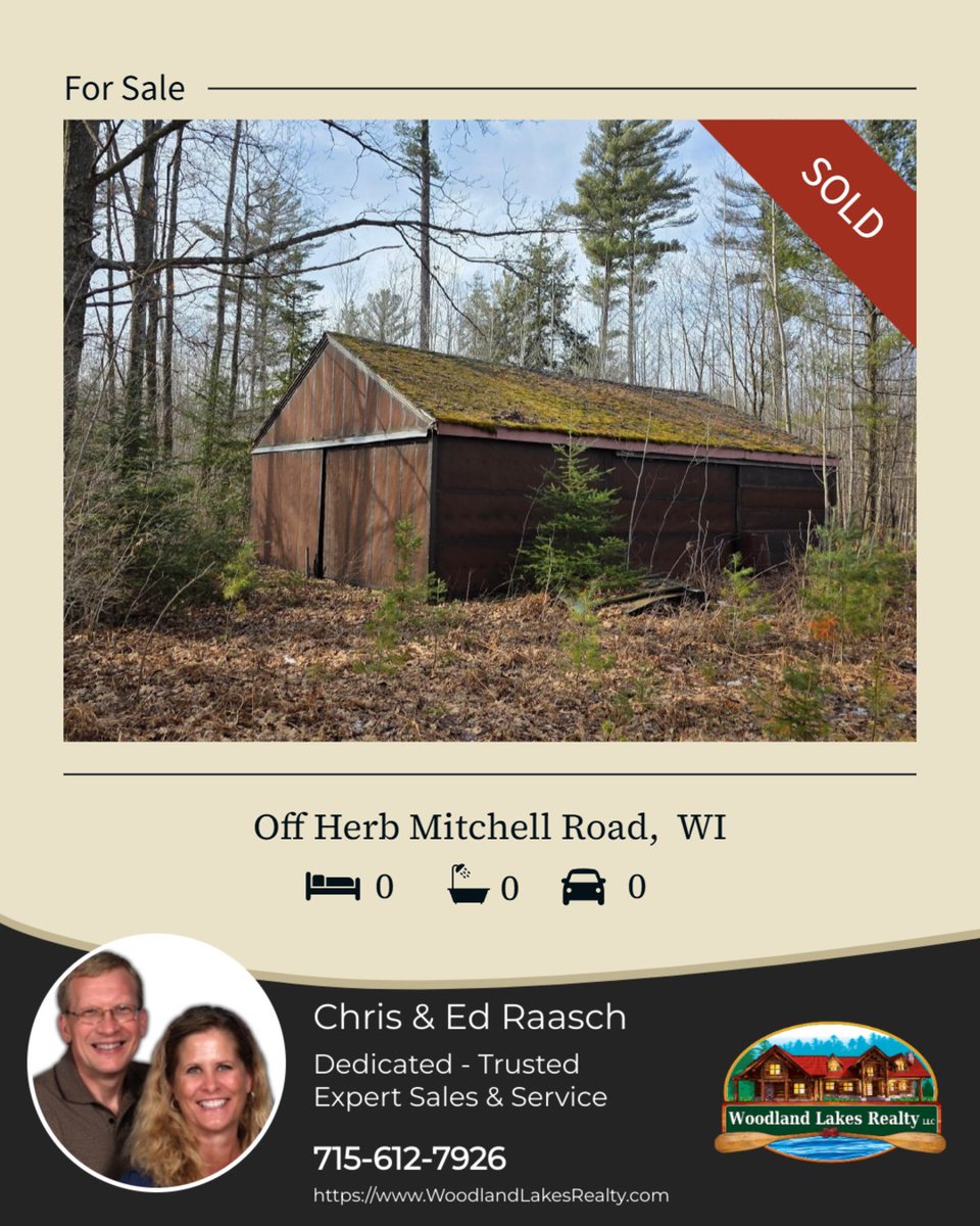 RealEstate54487's tweet photo. {{PropertyDetails}}
📍 Off Herb Mitchell Road,  WI

My latest sale on RateMyAgent.

...
#ratemyagent #realestate https://t.co/VFge3uBuL7