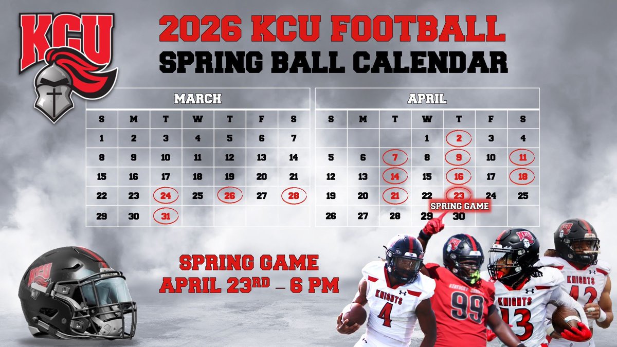 KCU Football tweet media