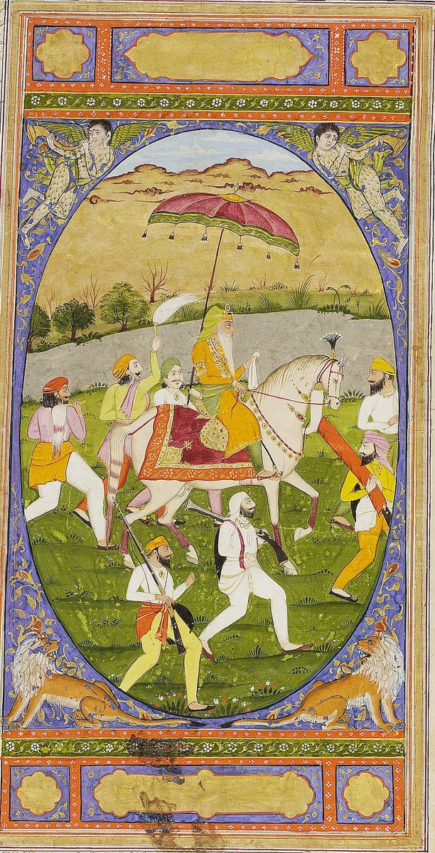 cha11387086's tweet photo. “The Pashtuns are somehow invincible.”

— Nah, it's just a skill issue.

The Sikhs, under Sarkar-e-Khalsa, Maharaja Ranjit Singh of Lahore, subjugated them and pushed them beyond the Khyber. Even the ‘Emir of Afghanistan’ was compelled to acknowledge the Lahore Durbar as supreme. https://t.co/lCXZfu9Pt8