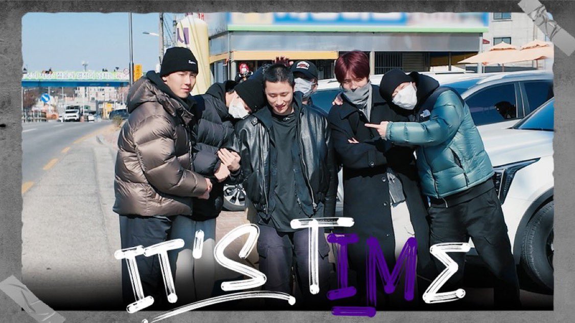 チャンギュンの入隊中VlogはIT'S TIMEでいいのかな？撮りためてるよね