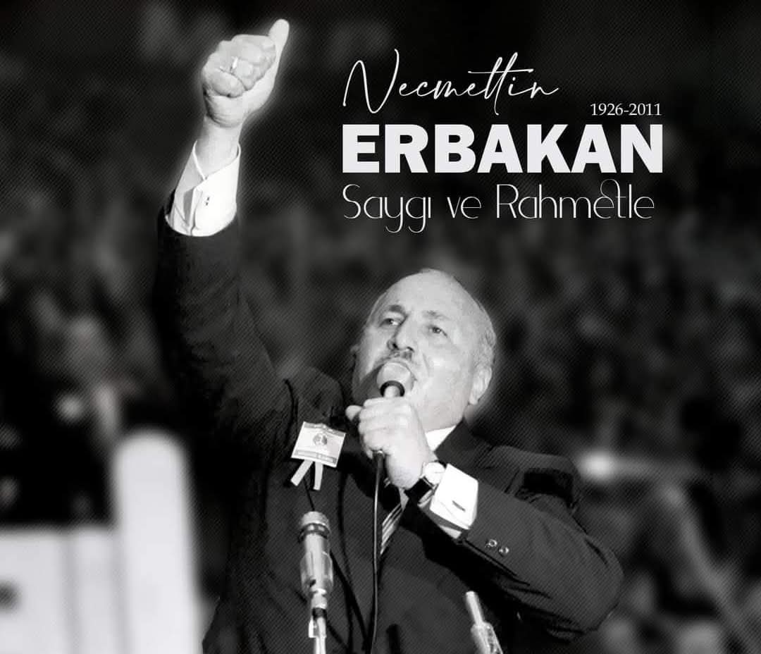 Milli Görüş Hareketinin lideri, büyük dava adamı Prof. Dr. #NecmettinErbakan Hocamızı vefatının 15. yıl dönümünde rahmet, minnet ve saygıyla anıyoruz.