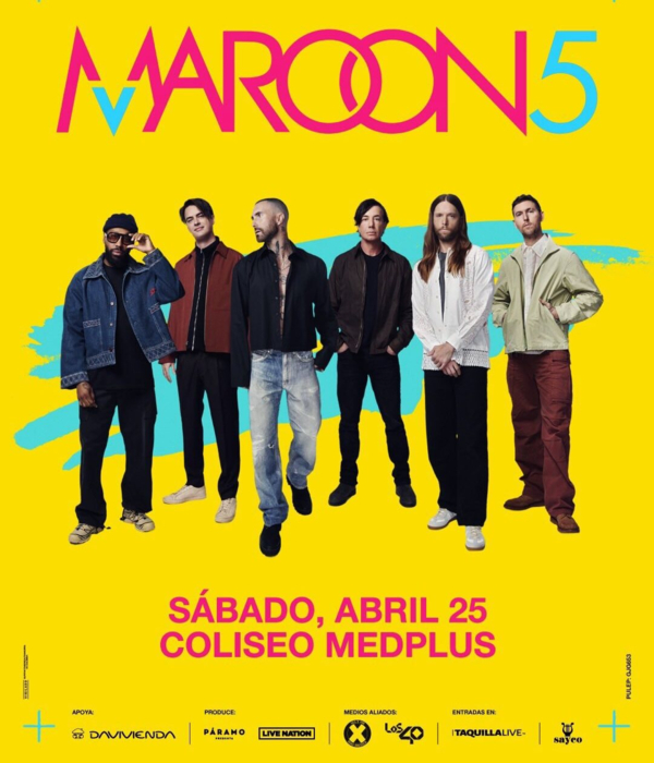 UMusicColombia's tweet image. Si estabas esperando esta señal, es esta 🦋 ya están a la venta las entradas para el LOVE IS LIKE Tour. 🎟️ Entradas a través de

TaquillaLive: taquillalive.com/performance-de…

 #maroon5