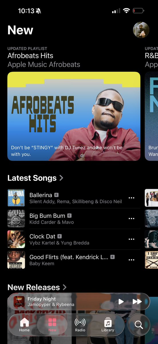 NA WE GET APPLE MUSIC TODAY OOO!