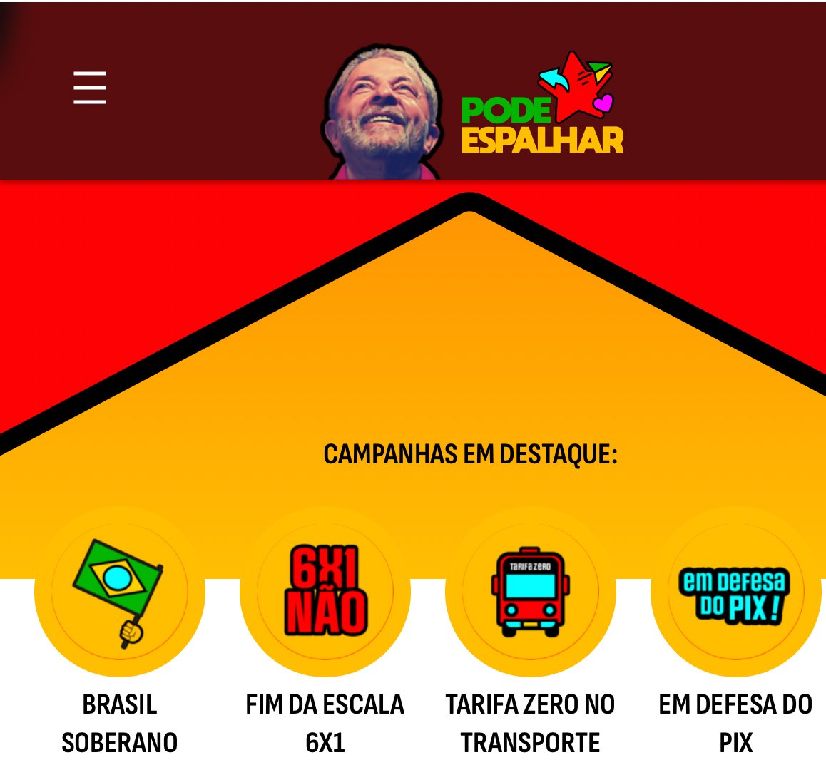 Quer ajudar o Governo Lula a divulgar os principais programas, conquistas e desconstruir as fake news? 

Acesse o site PODE ESPALHAR e espalhe/divulgue para a sua lista de amigos/as: 

➡️ podeespalhar.com.br