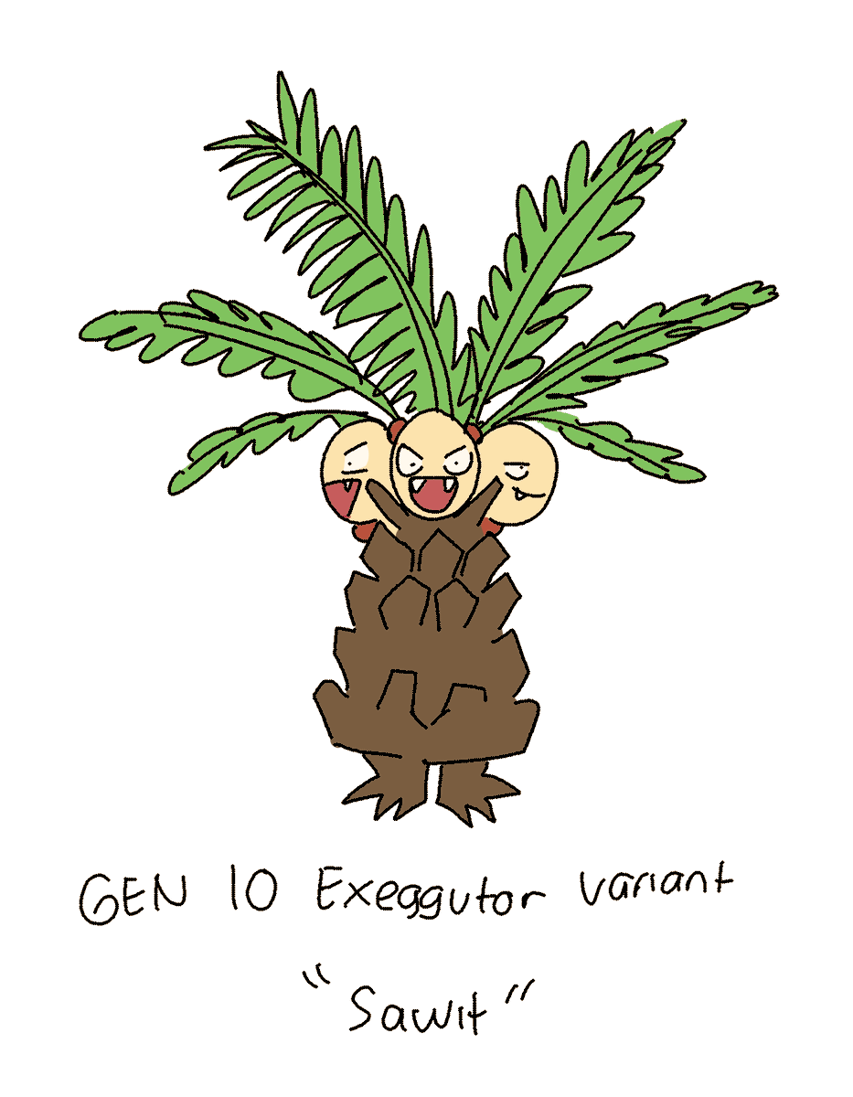 My prediction for Gen 10: Exeggutor variant