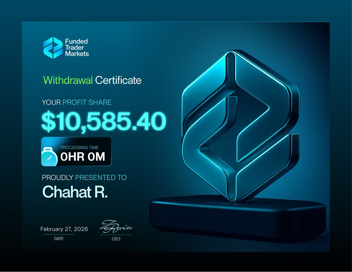 batboyraina's tweet photo. WTF 🤯 Received my payout in less than 60 second 🤩
Thankyou @FTMarketslive @RZFTMARKETS for making best firm in the industry ♥️ https://t.co/qUaRBLRFkz