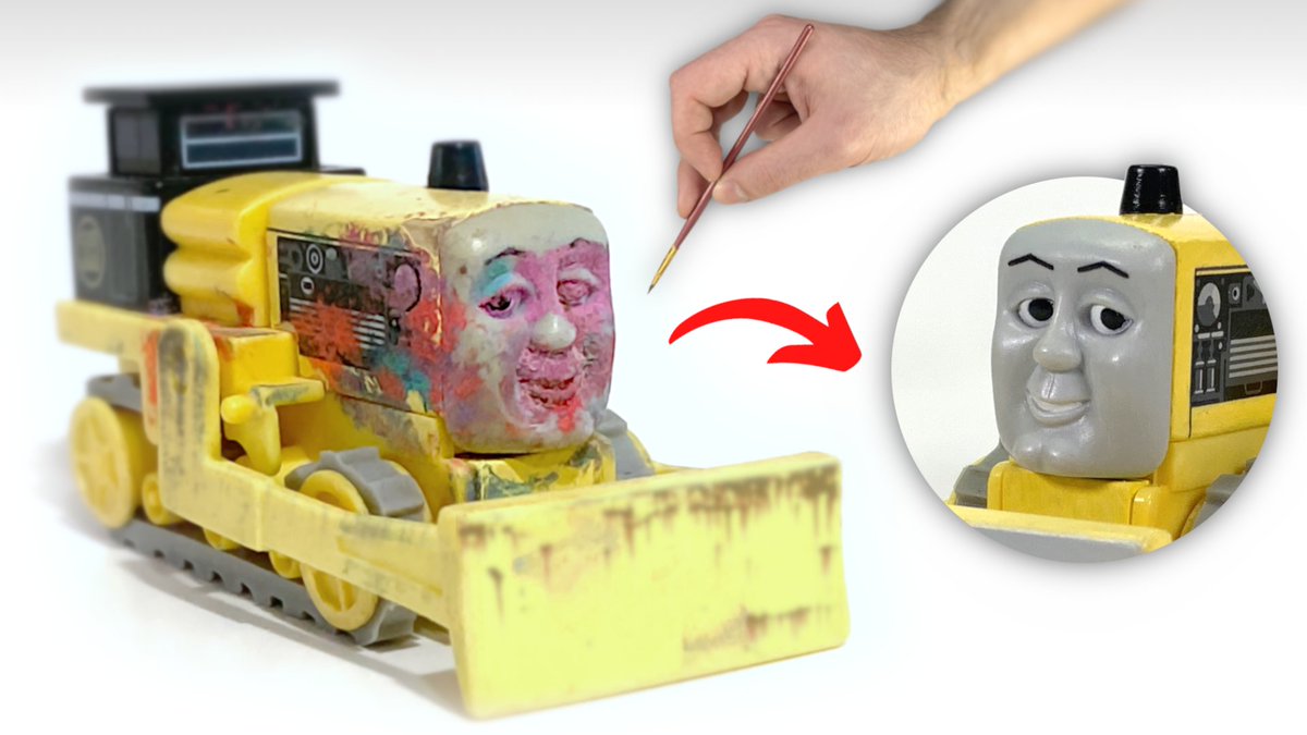 Today I tackle one of my toughest restoration jobs... Byron! 🟨🚧👷‍♂️

Can he be saved? Find out in the new video!

Shares &amp; RT's appreciated!

youtu.be/GeaW8VlrdEY