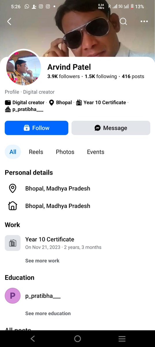 MRashidRaza16's tweet photo. महोदय, @dcpbhopal_hq @MPPoliceDeptt @dcpbhopal_zone1 अरविन्द पटेल नाम का व्यक्ति हमारे अल्लाह की शान में अभद्र भाषा का प्रयोग कर अपमानजनक पोस्ट कर रहा है कृपया मामले को संज्ञान में लेकर सख्त से सख्त कानूनी कार्यवाही करने की कृपा करें।
Facebook I'd Link👇🏻
https://t.co/rYBervped9… https://t.co/l0PfCrIbst