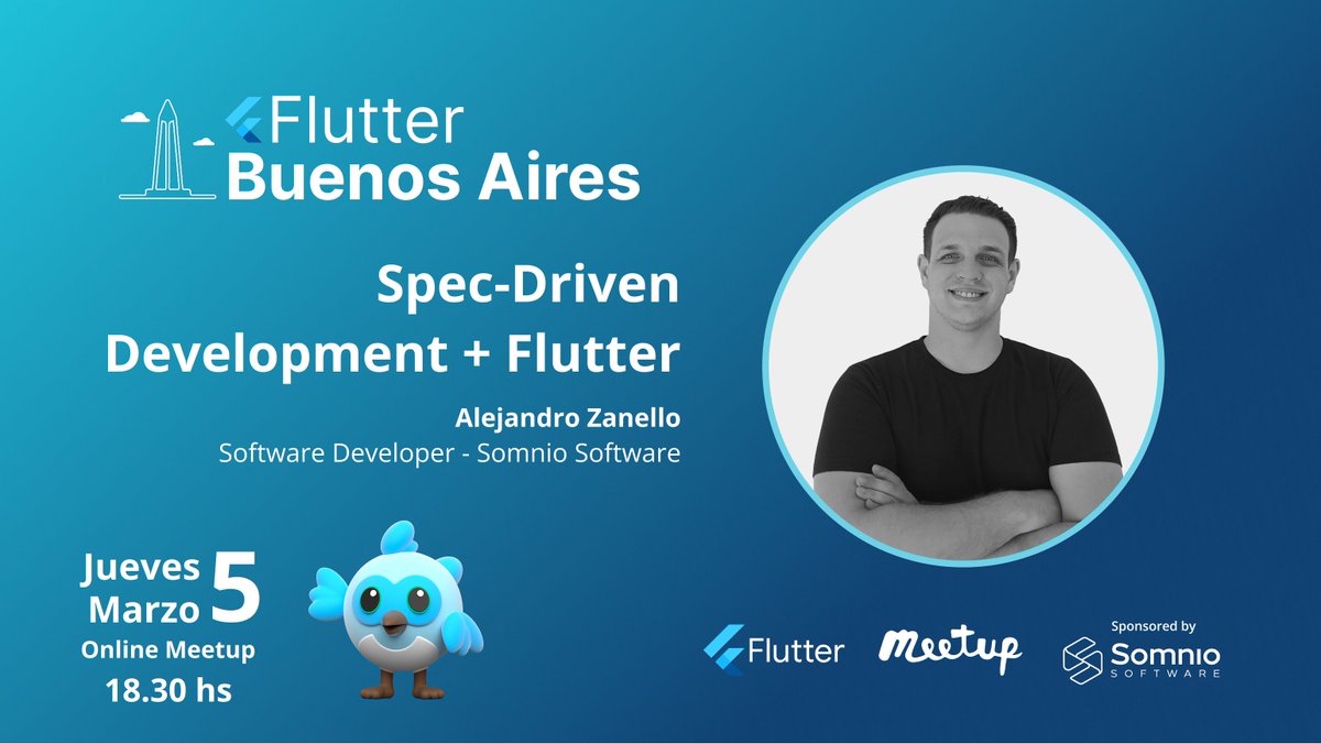Flutter Buenos Aires 💙 tweet media