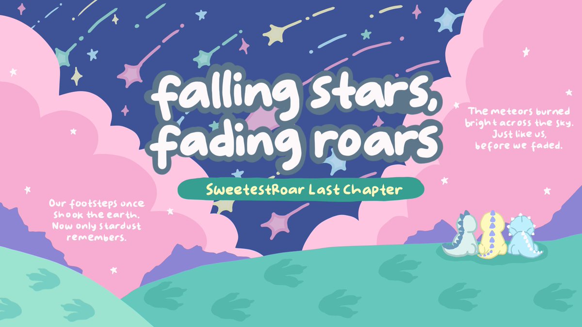 ㅤ
ㅤ
Under falling stars, even the loudest roar must fade.

ㅤ